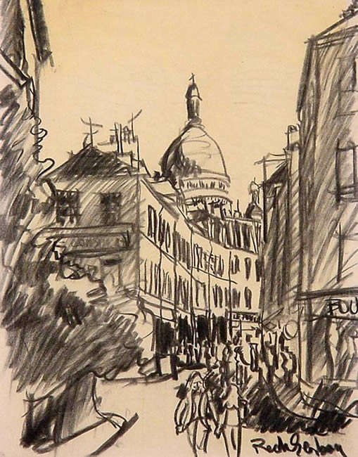 Montmartre (charcoal)